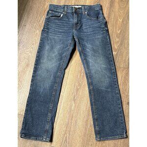 Levis Signature‎ Whiskered Blue Jeans, Regular, Straight, 28x26, tagged 14